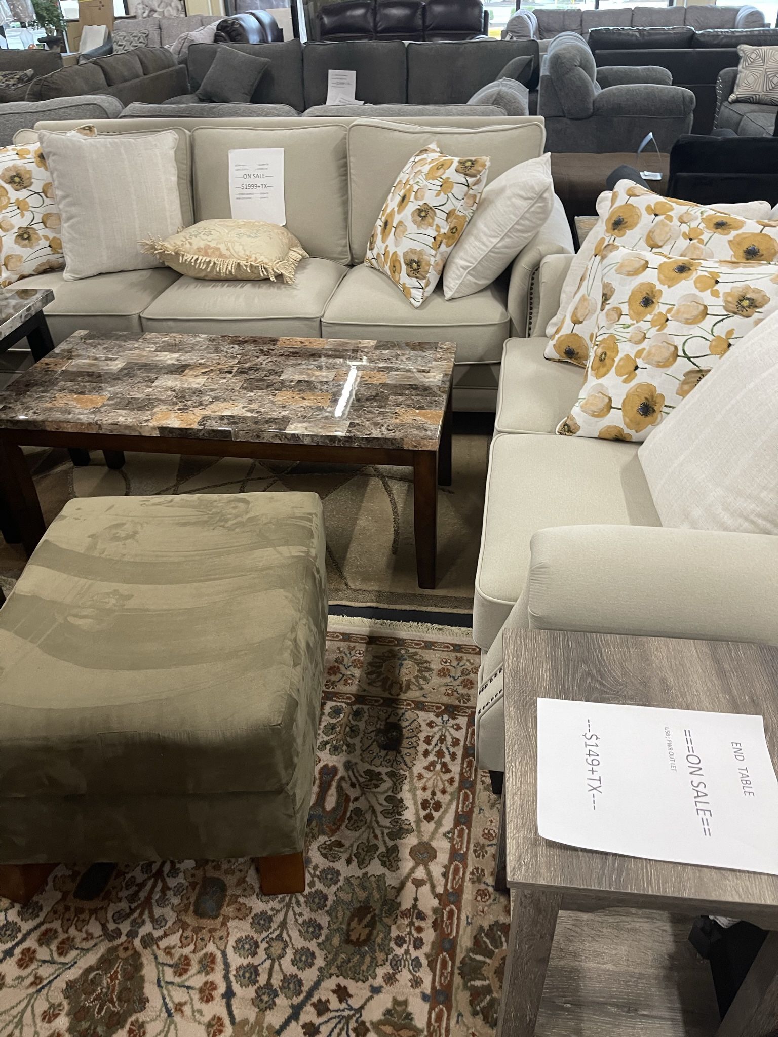 Sofa & Love Seat On Clearance 