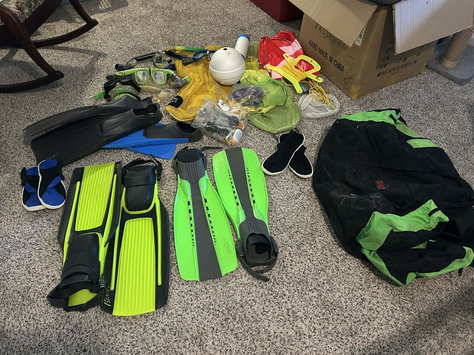 Snorkel/dive Gear