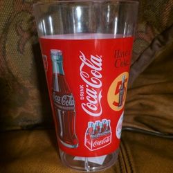 Coke Vintage Advertising Cups