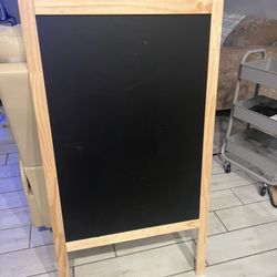 CHALK BOARD $20.00  24x44 Inches