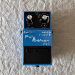 Boss XS-1 Poly Shifter guitar pedal