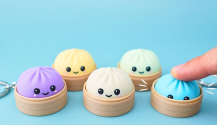 Mini Dumpling Clicker Fidget Toy