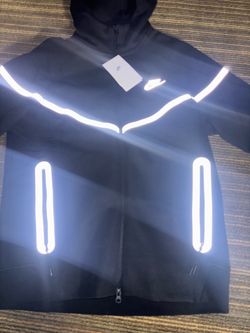 Black reflective Nike tech