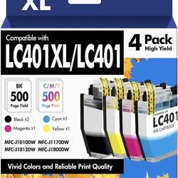 LC401 LC401XL MFC-J1010DW Ink