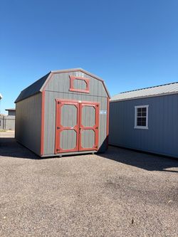 10x20 lofted storage shed