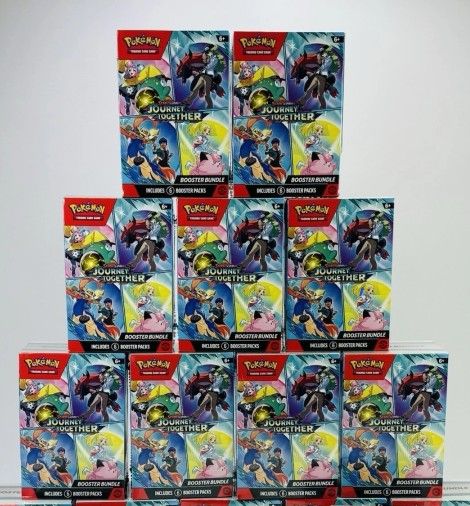 Pokemon TCG: Scarlet Violet Journey Together Factory Sealed Booster Bundle Box