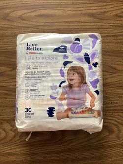 CVS Live Better Size 7 Diapers 30 Count