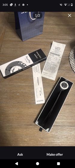 Audemars Piguet x Swatch Royal Oak Ocho black / Negro