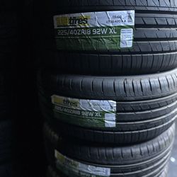 225/40/18 TBB Tires EACH TIRE $80/ CADA LLANTA- INSTALLED AND BALANCED 