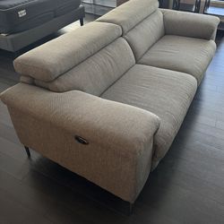 Power Reclining Sofa 85” Grey