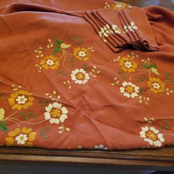 Hand embroidered tablecloth Italy