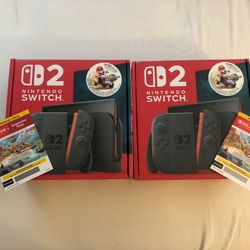 Nintendo Switch 2 + Mario Cart World Bundle 