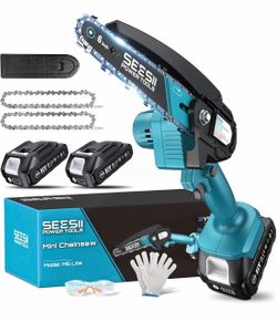 New Seesii Mini Chainsaw Handheld