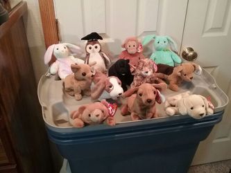 Beanie Babies Animals Lot of 12