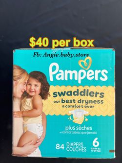 Pampers Swaddlers size 6