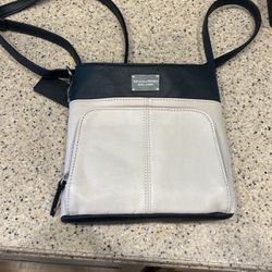 Tignanello Over The Shoulder Bag And Keychain