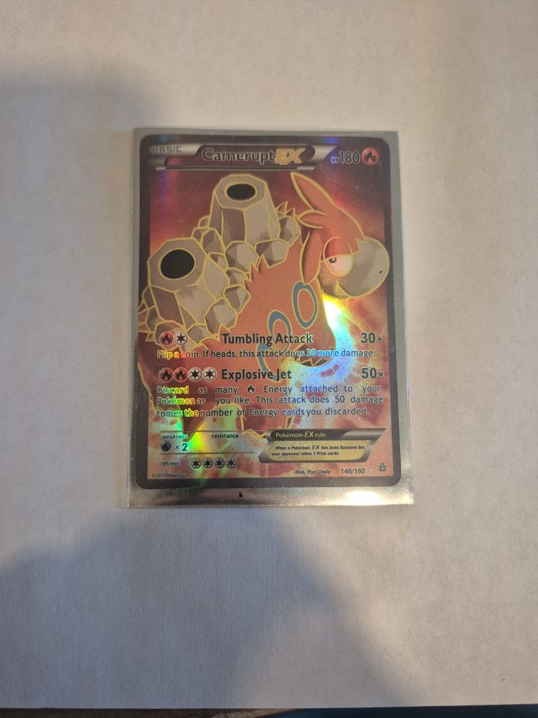 Camerupt EX Pokémon Card