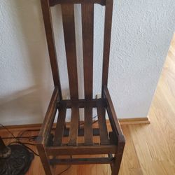 Antique Barber Bros. Chair Co. Ladies Mission Style Chair