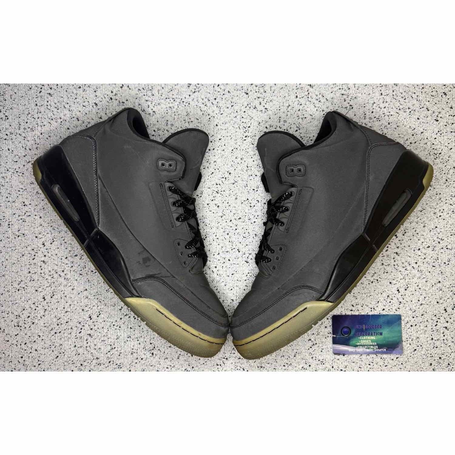 Jordan 3 5lab3 Reflective Black 12 Men