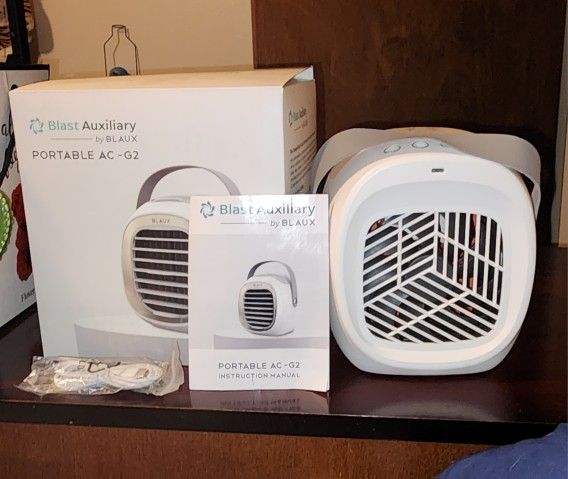 Blast Auxiliary Portable Fan Humidifier And Cooler