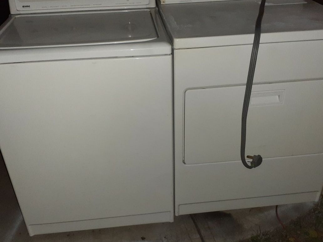 Kenmore Elite Washer, Whirlpool Electric Dryer