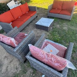 Patio Outdoor Furniture Large Outdoor Sofa Set Brand New Patio Furniture 🆕🚎🚛🆕
