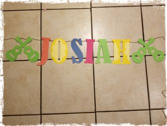 Coco birthday party name banner