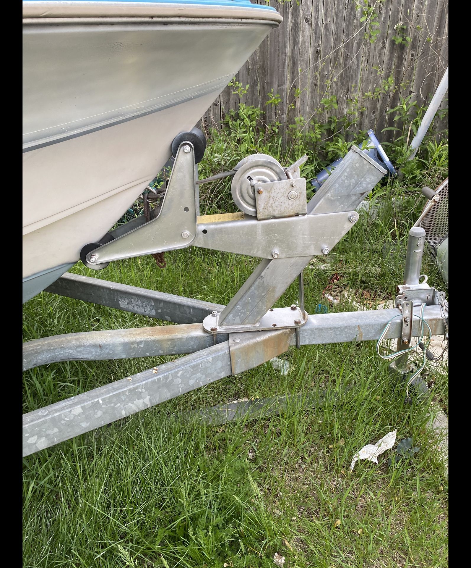 Boat And Trailer