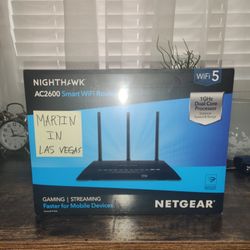 Netgear Nighthawk AC2600 smart wifi router
