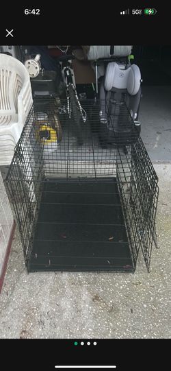 Large dog crate