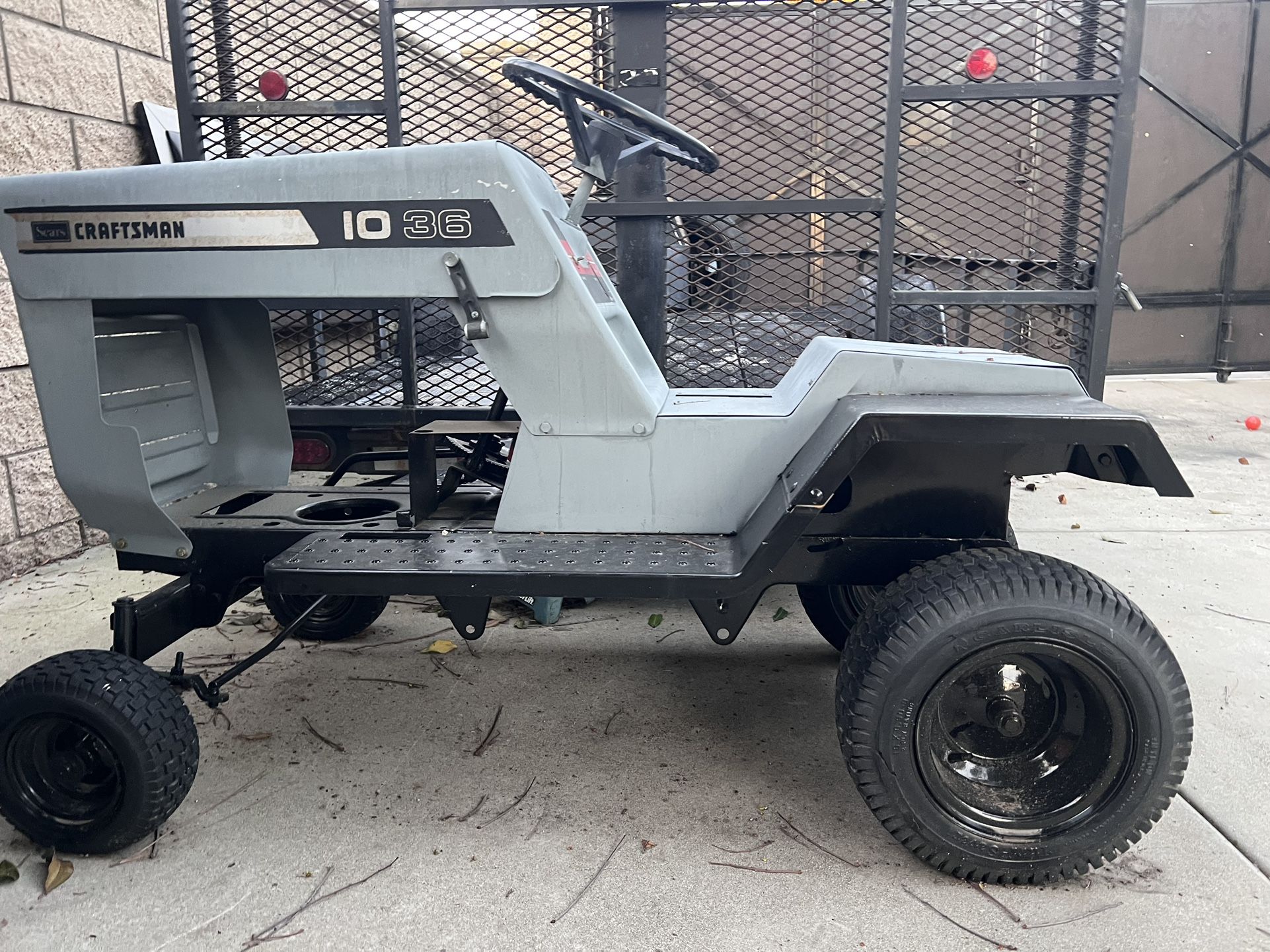 Tractor Roller - Go Kart Starter