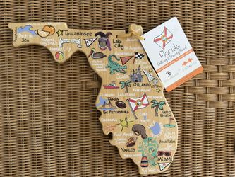 Totally Bamboo Florida Cutting & Serving Board