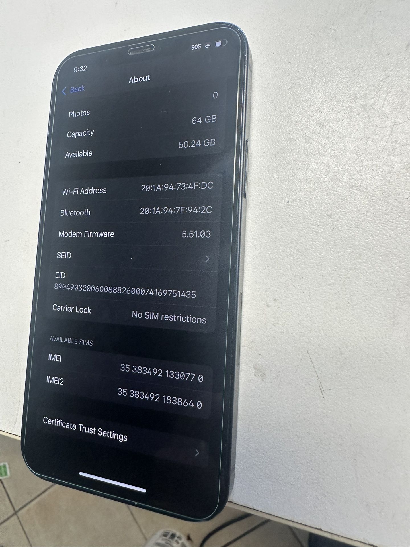 iPhone 12 64GB Unlocked