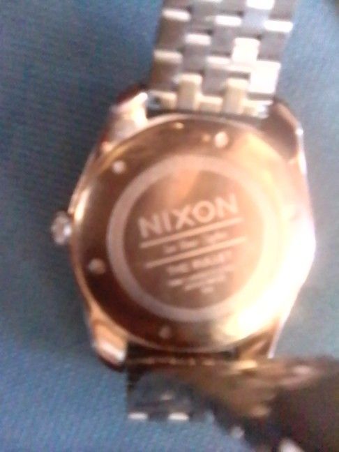 Rose Gold Nixon Watch For Woman