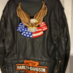 Harley Davidson Leather Jacket 