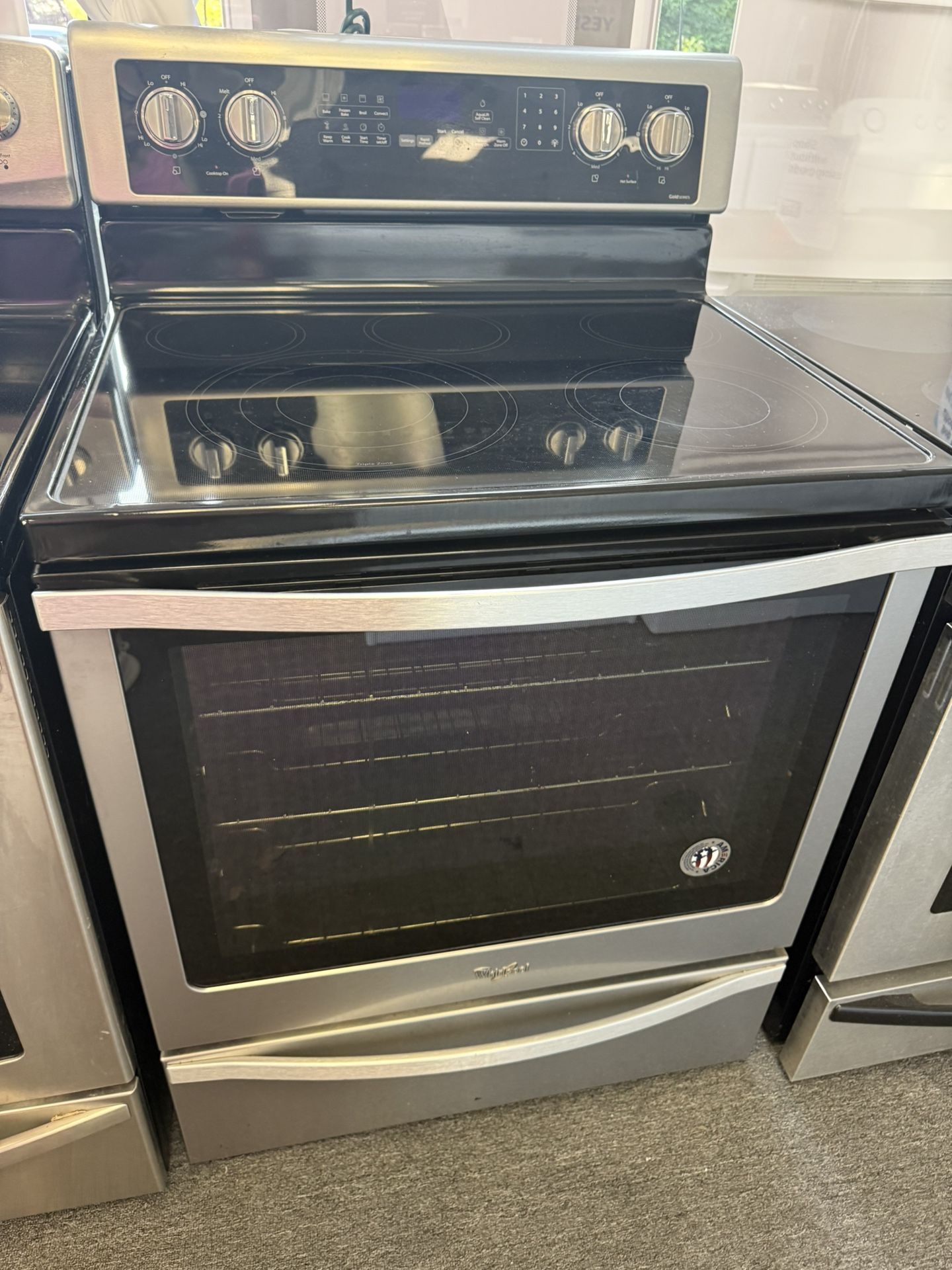 Whirpool Stainless Stove