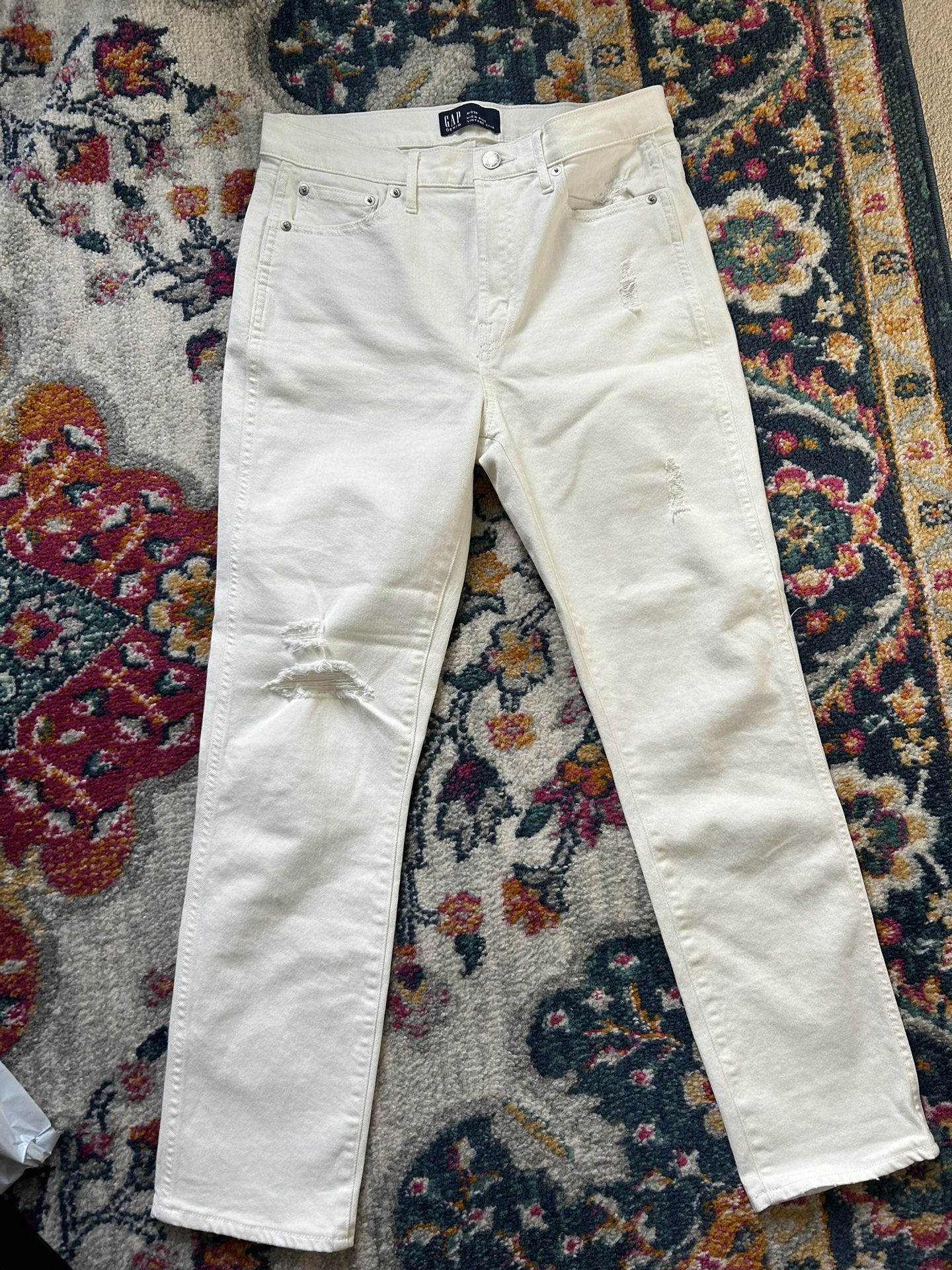Gap White Jeans