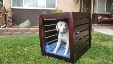 Wooden Crate For Dog Or Cat