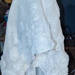 NEW - High-Low Strapless Wedding Dress