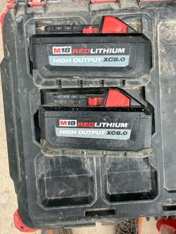 Milwaukee batteries
