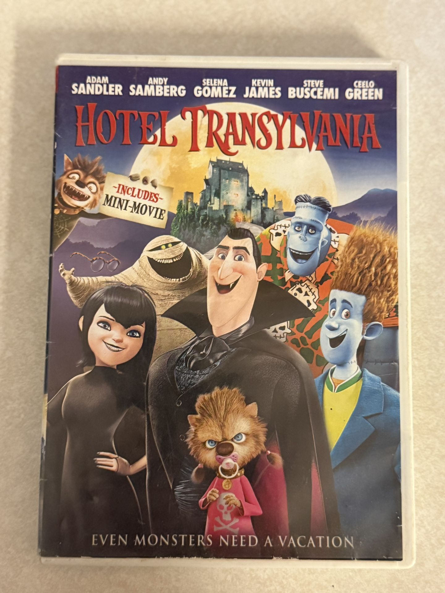 Hotel Transylvania DVD