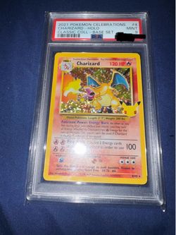 Charizard Celebrations PSA 9