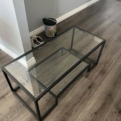 Glass Coffee Table (New)