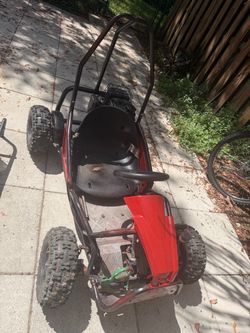 Off-Road Go-Kart with Roll Bar
