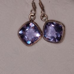 Brand NEW Amethyst EARRINGS