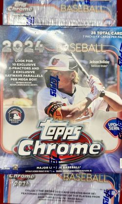 2024 Topps Chrome Update Mega Box