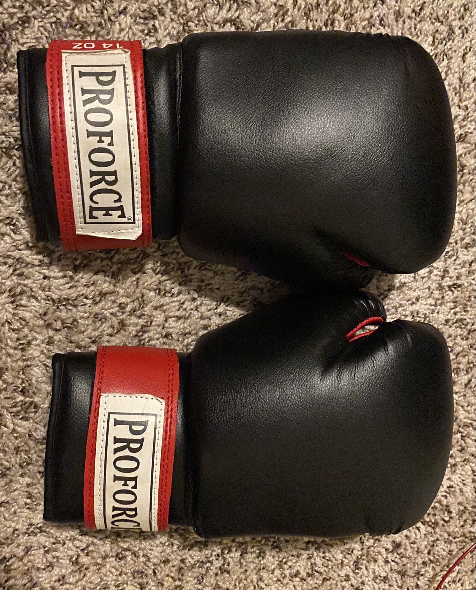 Pro force boxing gloves