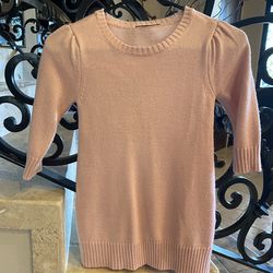 IZ Byer Girls Pink Shimmer Sweater Dress