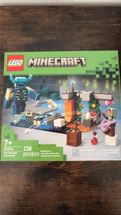 Lego Minecraft Warden Encounter