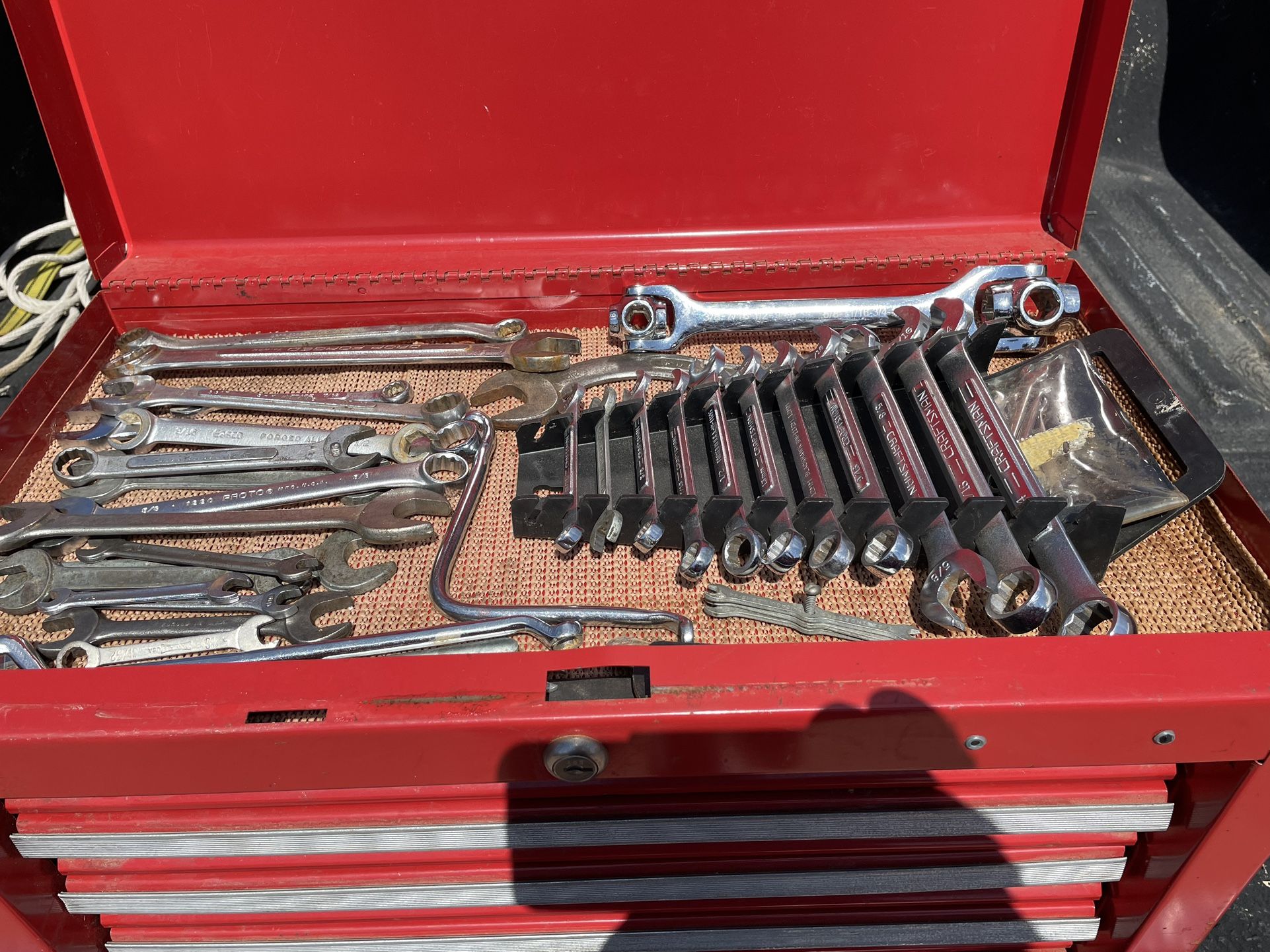 Top Box Tool Box With Misc Tools for Sale in Apache Junction, AZ OfferUp